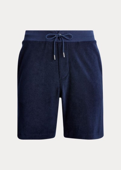 Men's Ralph Lauren Terry Drawstring Shorts | 290531AYH